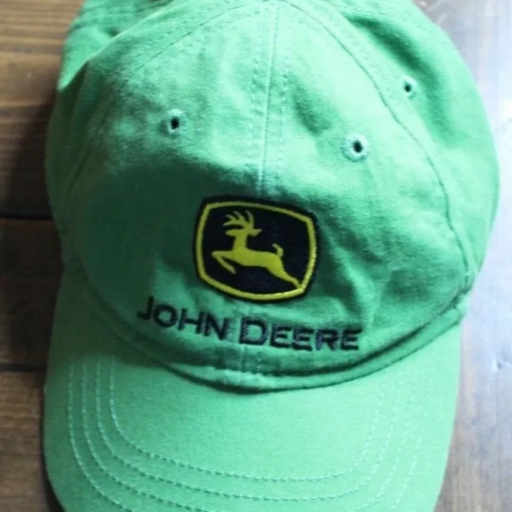 John Deere Green Toddler Hat